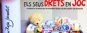 Creu Roja Joventut vol aconseguir joguines per a més de 25.000 infants en situació de vulnerabilitat Font: 