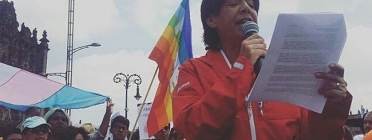 Pàtria Jimenez, activista LGTBI a Mèxic des de la seva joventut. Font: Pinterest