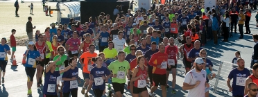 La cursa a Madrid de 2015 es va fer de manera simultània a la d'Alacant Font: Cursa de les Ciutats