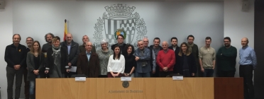 Fotografia de la presentació dels 14 projectes escollits pel programa Font: Ajuntament de Badalona