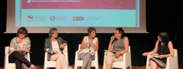 Un moment d'una jornada organitzada per la Xarxa de Dones Directives i Professionals de l'Acció Social i la Diputació de Barcelona en una imatge d'arxiu. Font: DDIPAS