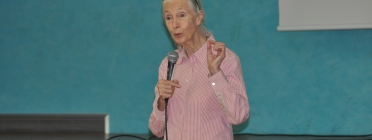 Jane Goodall. Font: Fundesplai Font: 