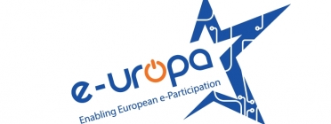 Logotip del projecte Enabling European e-Participation