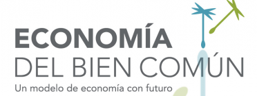 Logotip del moviment de l'Economia del Bé Comú en castellà Font: 