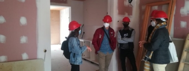 Joves de l'entitat Punt de referència podran accedir a un dels pisos del projecte Habitatge Cooperatiu La Balma, al Poble Nou.  Font: Sostre Cívic