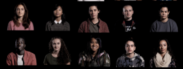 Mosaic amb fotografies de joves que han participat a l'espot Font: Consell Comarcal de la Garrotxa