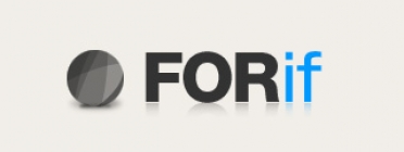 Logotip de Forif Font: 