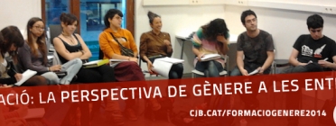 Imatge de difusió de la formació en perspectiva de gènere per a entitats del CJB Font: 