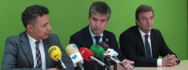 Ignacio Cosidó declarant a la jornada de Logronyo. Font: web europapress.es Font: 