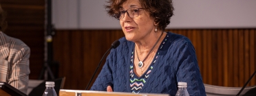 La presidenta de la Taula del Tercer Sector, Francina Alsina Font: Taula d'Entitats del Tercer Sector