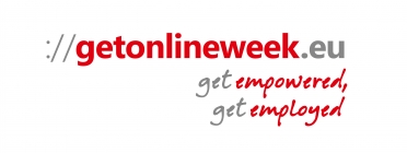 Logotip de la Get Online Week 2015 Font: 