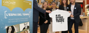 L'Espai Gironès i 18 entitats promouen una campanya solidària per incentivar el voluntariat  Font: 