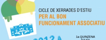 Cartell del cicle de xerrades d'estiu.  Font: Web Torre Jussana Font: 