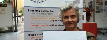 Montserrat Morera és la presidenta del Centre Montserrat Morera és la presidenta del Centre Sant Vicenç de Sarrià i del CAB.Sant Vicenç de Sarrià
