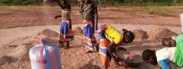 L’entitat gavanenca té en marxa una campanya de micromecenatge per assegurar la sostenibilitat alimentària i econòmica de mig centenar de famílies. Font: Mujeres Burkina