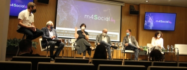 Debat sobre internet com a dret fonamental al m4Social day. Font: Carla Fajardo Martín