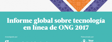 Publicat l'Informe Global sobre l'ús de la Noves Tecnologies per part de les ONG 2017 Font: 