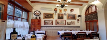 Imatge de l'interior del Restaurant Pitarra Font: Restaurant Pitarra