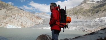 Jordi Camins, observador glaciòleg i membre del Grup d'Experts en Canvi Climàtic de Catalunya (GECCC). Font: Jordi Camins