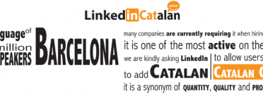 Campanya LinkedInCatalan de la Fundació puntCAT Font: 