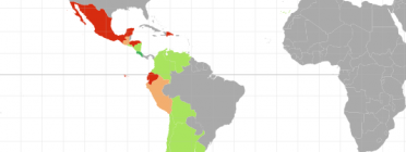 Mapa de com valoren els països de parla hispana el programari lliure