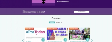 Imatge del Canal Feminismes de Goteo. Font: Fundació Goteo