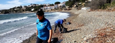 Platges Netes Llançà impulsa la seva 57a neteja del litoral aquest mes de desembre. Font: Platges Netes Llançà