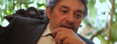 Robert Sabata, president de l'associació Advocats Europeus Demòcrates (AED).  Font: YouTube