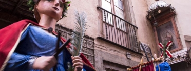 Enguany es retorna a unes festes de Santa Eulàlia completament presencials, amb actes i activitats durant els dies 11, 12 i 13 de febrer, per tota Barcelona. Font: Ajuntament de Barcelona