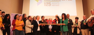 La Fundació Sant Vicenç de Paül va celebrar el novembre passat a Figueres el 125è aniversari amb un acte d’agraïment a les persones que n'han format part. Font: Fundació Sant Vicenç de Paül