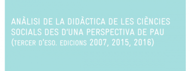 La portada de l'informe presentat el 6 de juny Font: ICIP