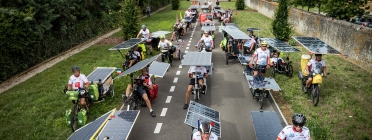 'The Sun Trip' recorre Europa per generar debat sobre el futur de la mobilitat sostenible.  Font: The Sun Trip