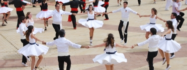 Concurs de colles sardanistes a Tarragona Font: Enric Capdevila