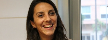 Marina Claverias, responsable de voluntariat de l'Associació Quilòmetre Zero. Font: Xarxa Cooperació al Desenvolupament