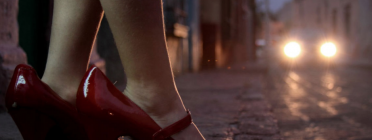 Imatge d'unes sabates de taló en un carrer Font: Vanguardia Liberal