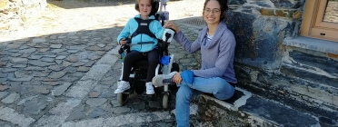 L'Olga Barrero és mare de la Júlia, i és una de les fundadores de l'Associació ImpulsaT Per a la cura dels nens amb dèficit de merosina. Font: Imatge cedida per Olga Barrero