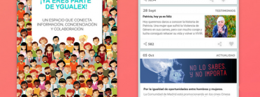 Un espai virtual contra la violència de gènere i per la igualtat Font: YgualeX