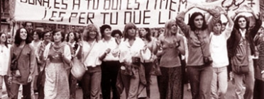 Dones en lluita. Font: Vilaweb Font: 