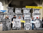 Membres d'Amnistia Internacional en un acte a Rotterdam Font: Marieke Wijntjes/Amnistia Internacional