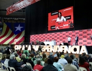 Elisenda Paluzie durant un acte de l'ANC el 2019. Font: Assemblea Nacional Catalana (CC BY-NC 2.0)