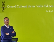 Ferran Rella a la Sala Àrnica del Consell Cultural de les Valls d’Àneu Font: Consell Cultural de les Valls d'Àneu