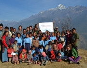 Membres del projecte a Nepal / Foto: Living Nepal Font: 