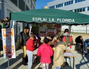Fent difusió del projecte de participació en la Barcelona Magic Line Font: Esplai La Florida