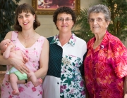 Fotografia d'una família de dones.  Font: Viquipèdia