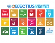 Els Objectius del Desenvolupament Sostenible configuren l'Agenda 2030 Font: mediambient.gencat.cat