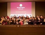 Presentació del Technovation a l'UPC Font: Esther Subias