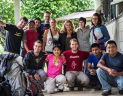 Voluntàries i voluntaris de l'Estiu Solidari de Proide a Guatemala. Font: Proide