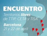 Trobada Europea de Municipis Lliures de TTIP, CETA i TISA. Font: Campanya No al TTIP Font: 