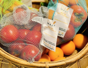 BioEcoMaat proposa bosses reutilitzables per la compra de fruites i verdures Font: BioEcoMaat