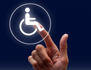 Símbol de discapacitat. Font: buscartrabajo.com Font: 